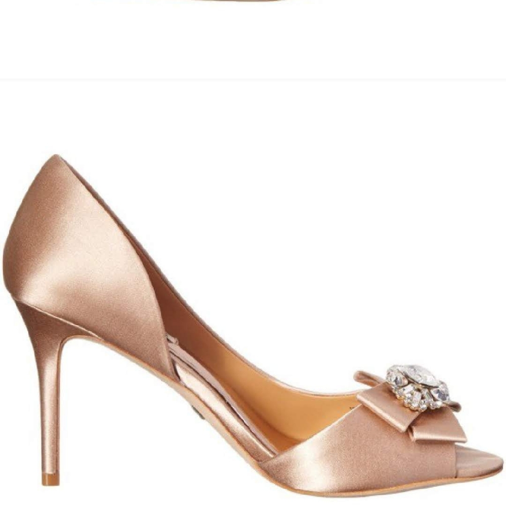 Badgley Mischka heels with embellishment - Picture 5 of 9